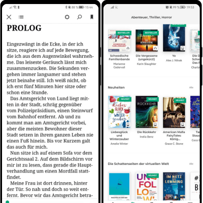 Legimi App Hörbücher und E-Books